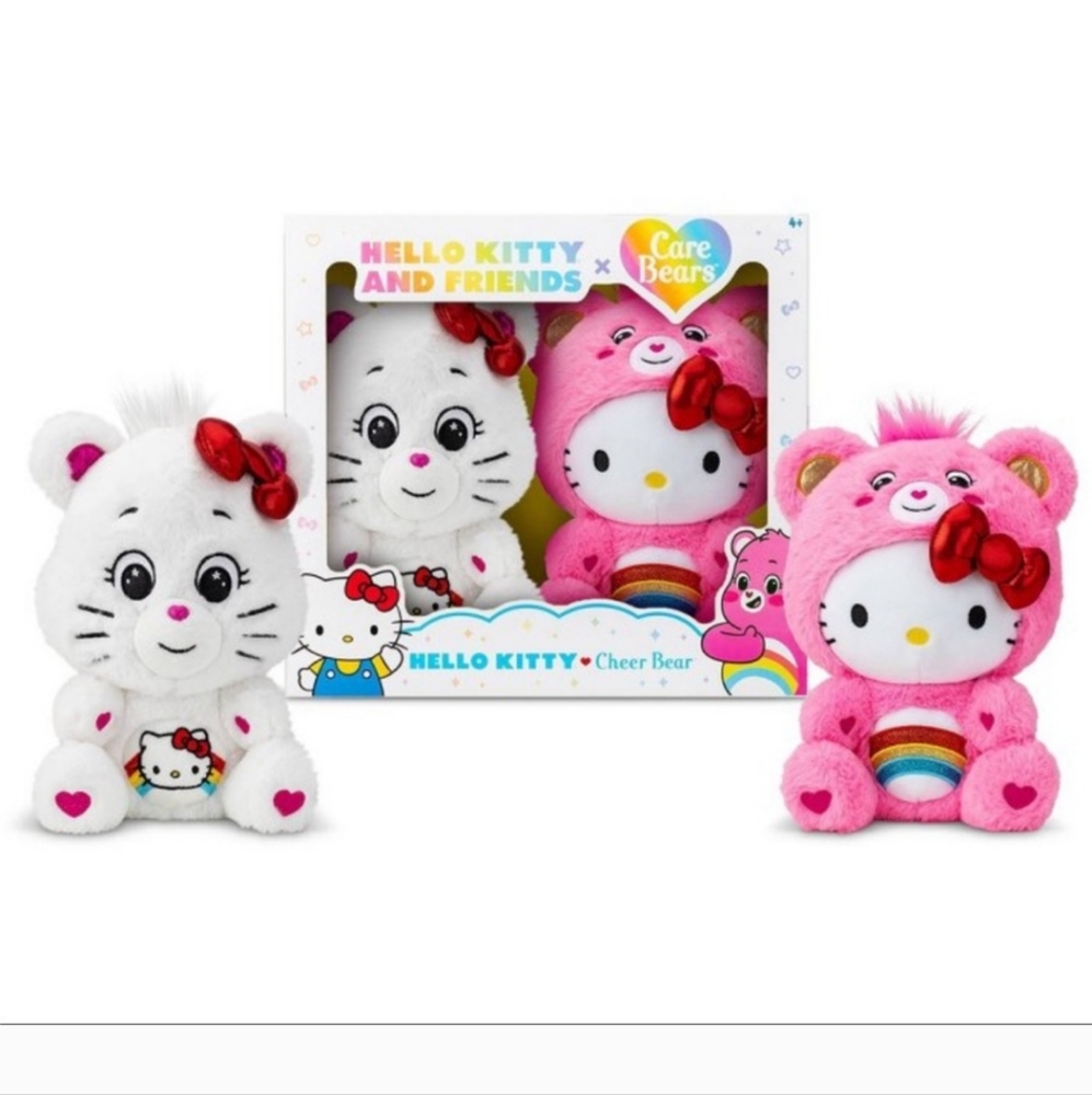 Hello Kitty and Friends Cheer Bear Plush Set